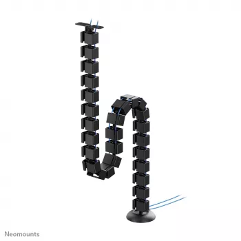Kabeļu mugurkaula organizators Neomounts ADS06-130BL, skrūvējams, melns, 130 mm segmenti