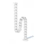 Kabeļu mugurkaula organizators Neomounts ADS06-130WH, pieskrūvējams, balts, 130 mm