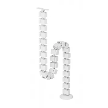 Kabeļu mugurkaula organizators Neomounts ADS06-130WH, pieskrūvējams, balts, 130 mm
