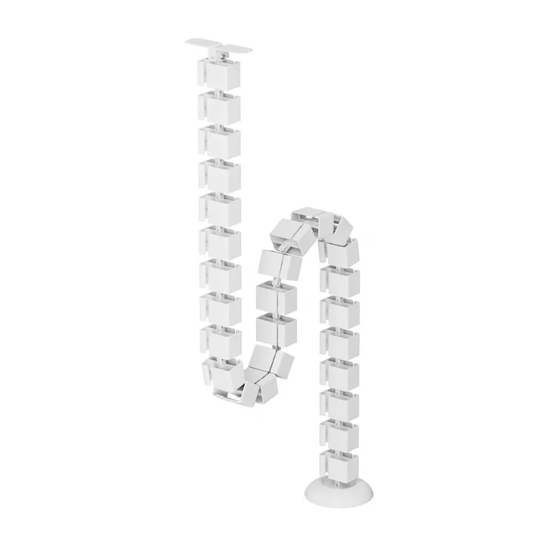 Kabeļu mugurkaula organizators Neomounts ADS06-130WH, pieskrūvējams, balts, 130 mm