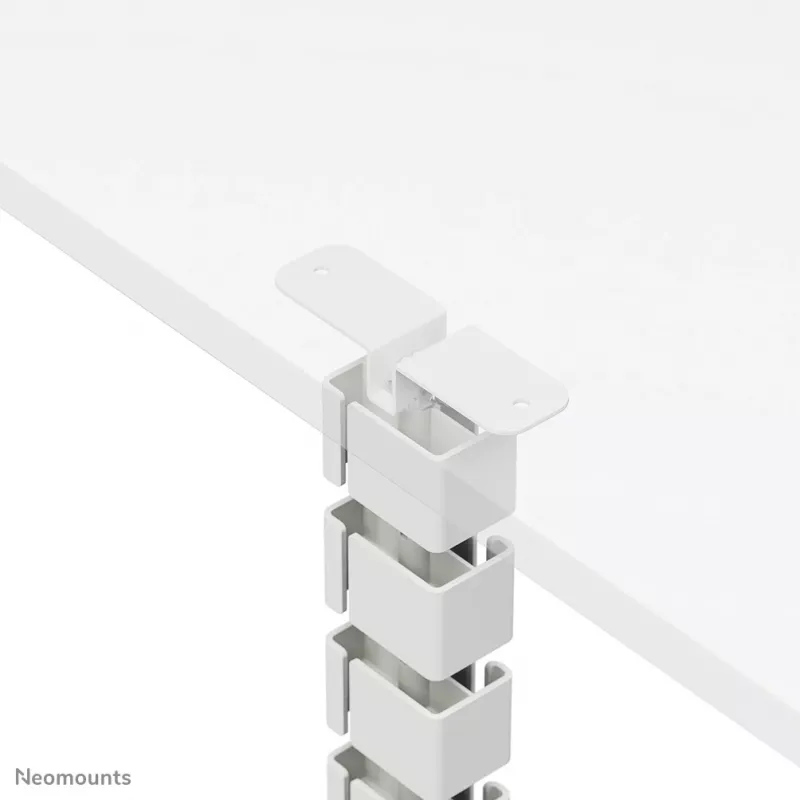 Kabeļu mugurkaula organizators Neomounts ADS06-130WH, pieskrūvējams, balts, 130 mm