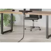 Kabeļu uzmava Neomounts ADS06-141BL Ø20 mm Melna kabeļu pārvaldībai