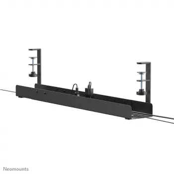 Kabeļu paliktnis Neomounts ADS07-120BL, skrūvējams, universāls, 120 mm platums, melns