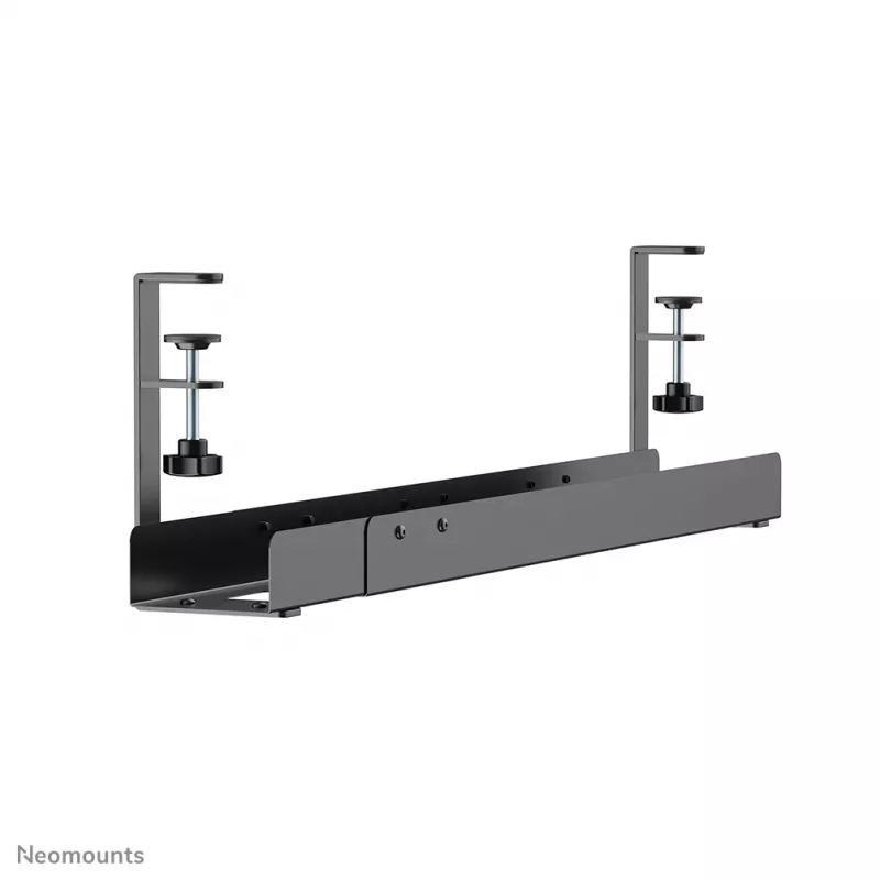 Kabeļu paliktnis Neomounts ADS07-120BL, skrūvējams, universāls, 120 mm platums, melns