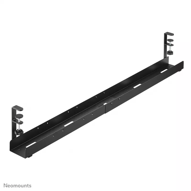 Kabeļu paliktnis Neomounts ADS07-120BL, skrūvējams, universāls, 120 mm platums, melns