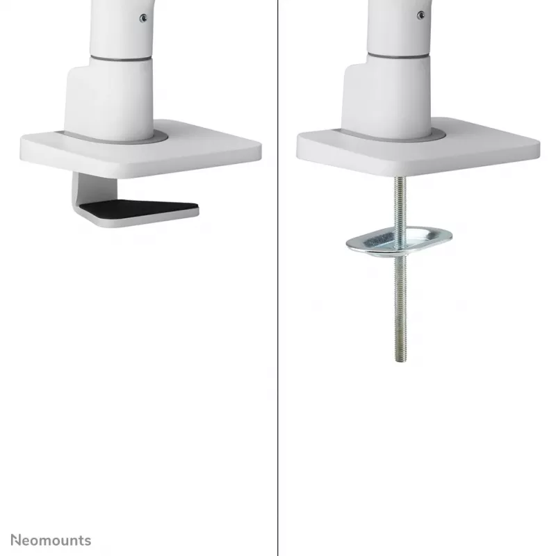 Neomounts DS70S-950WH1 Monitora roka 17-49 collas - gāzes atspere - Topfix - 180° apturēšana