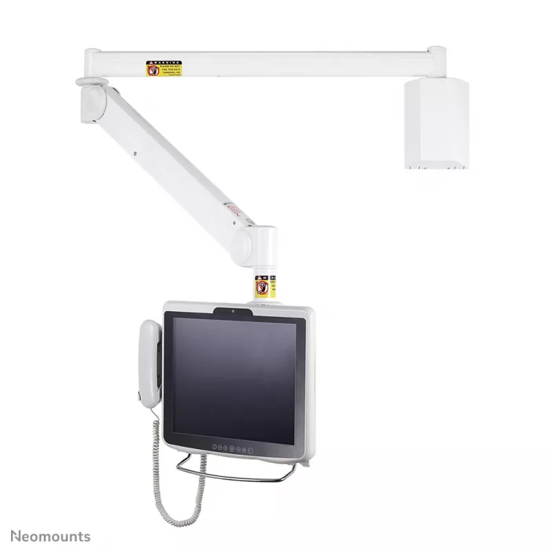 Neomounts FPMA-HAW100 medicīnas monitora sienas stiprinājums 10-24 collām - augstums 0-170 cm - gāzes atspere