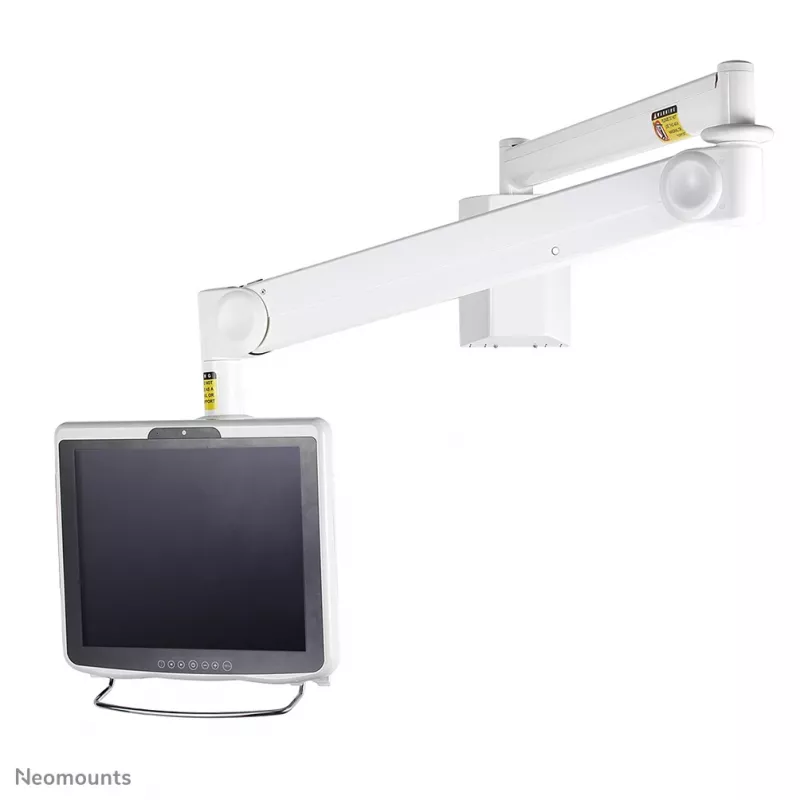 Neomounts FPMA-HAW100 medicīnas monitora sienas stiprinājums 10-24 collām - augstums 0-170 cm - gāzes atspere