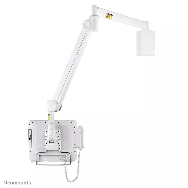 Neomounts FPMA-HAW100 medicīnas monitora sienas stiprinājums 10-24 collām - augstums 0-170 cm - gāzes atspere