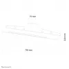Neomounts KEYB-V100 Tastatūras/peles plaukts - platums 75 cm