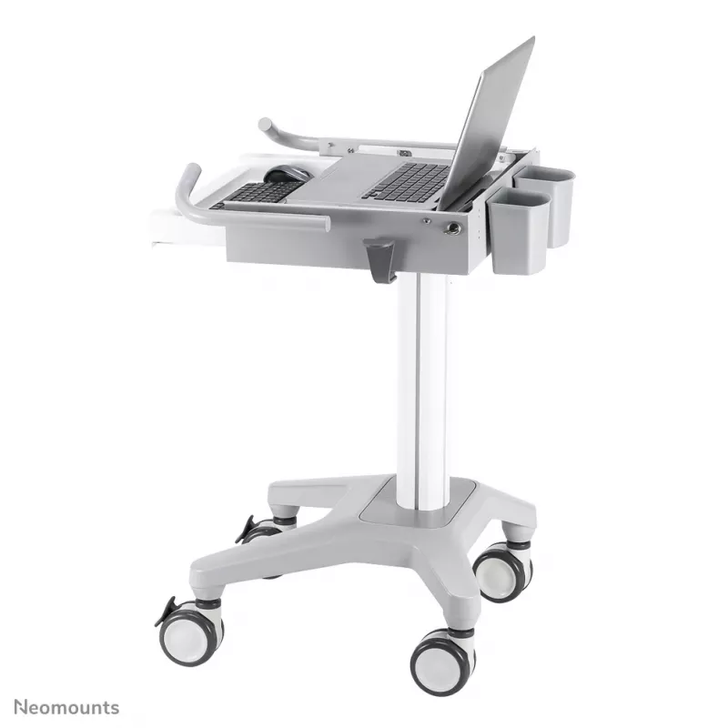 Multimēdiju ratiņi Neomounts MED-M200 alumīnijs balts 1080 mm