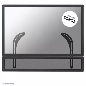 Neomounts NM-USP100BLACK skaņas joslas turētājs - līdz 15 kg - universāls stiprinājums