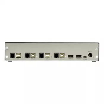 KVM slēdzis Black Box ACX1004A-HID2 USB tastatūra pele Melns