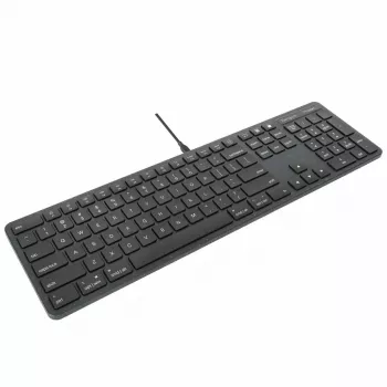 Targus AKB874NO Tastatūra USB QWERTY Nordic Melna Pilna Izmēra 104 Taustiņi