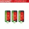 Displex Apple iPhone 6/7/8/SE (2020/2022) stikla aizsargs ar EASY-ON® Eco montāžas rāmi