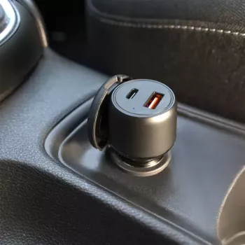Auto lādētājs 4smarts VoltRoad Ultimate 65W + 18W USB-C PD un USB-A QC