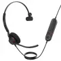 Jabra Engage 40 (Inline Link) MS mono austiņas ar mikrofonu, USB-A, vadu, zvanu centriem, melnas