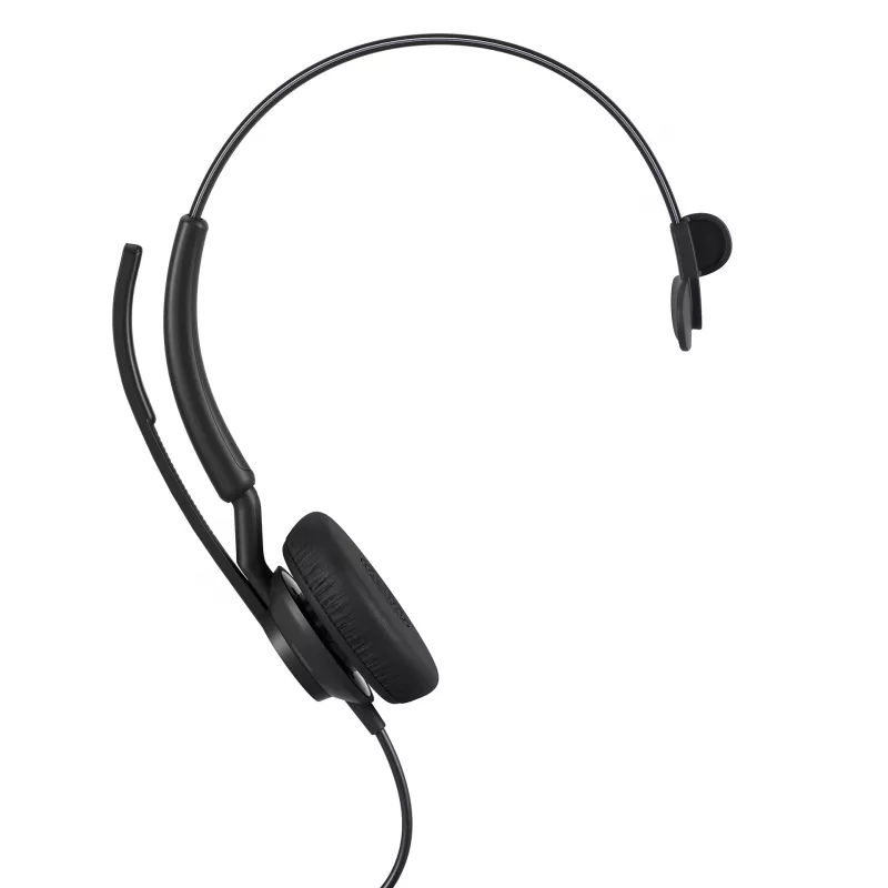 Jabra Engage 40 (Inline Link) MS mono austiņas ar mikrofonu, USB-A, vadu, zvanu centriem, melnas