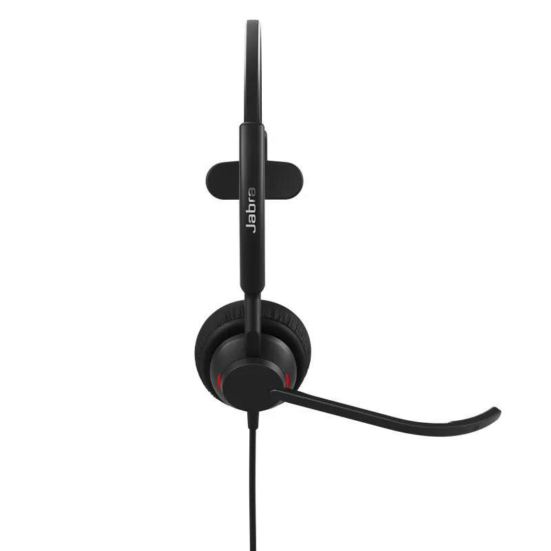Jabra Engage 40 (Inline Link) MS mono austiņas ar mikrofonu, USB-A, vadu, zvanu centriem, melnas