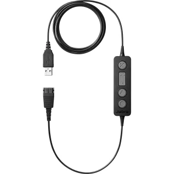 USB adapteris Jabra Link 260 MS (GN Audio Germany, melns) — USB savienojums austiņām