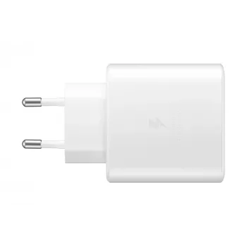 Samsung EP-TA845 balts ātrās uzlādes lādētājs