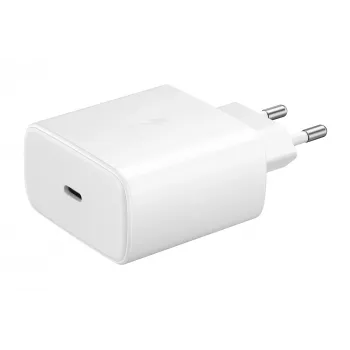 Samsung EP-TA845 balts ātrās uzlādes lādētājs