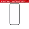 Displex Full Cover ekrāna aizsargstikls (10H) Apple iPhone 15/15 Pro, Eco montāžas rāmis