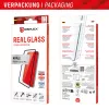 Displex Full Cover ekrāna aizsargstikls (10H) Apple iPhone 15/15 Pro, Eco montāžas rāmis