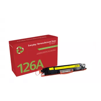 Xerox Everyday™ Yellow Remanufactured Toner HP 126A (CE312A), standarta ietilpība