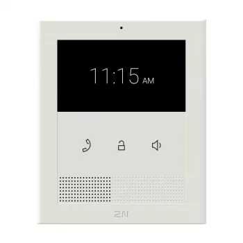 Iekštelpu video domofons 2N Clip 10.9 cm (4.3 collu) LCD, 480×272, skārienvadība, balts, Gigabit Ethernet, DC/PoE