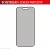 Displex Privātuma stikla aizsargs (10H) Apple iPhone 16, Eco montāžas rāmis, Privātuma filtrs