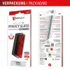Displex Privātuma stikla aizsargs (10H) Apple iPhone 16, Eco montāžas rāmis, Privātuma filtrs