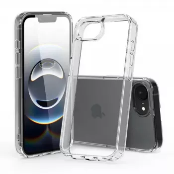 Nevox StyleShell SHOCKFlex 2496 caurspīdīgs apvalks iPhone 16e / SE 2025, 15,5 cm (6,1 collas)