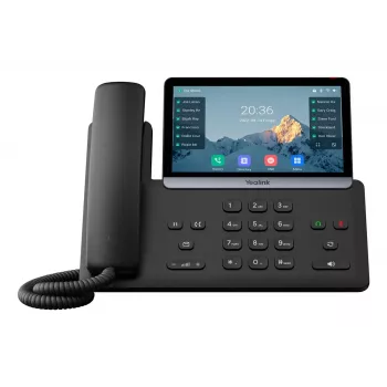 IP telefons Yealink SIP-T77U 7 inch skārienekrāns, HD audio, SIP galda telefons