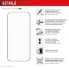 Displex Premium ekrāna aizsargs (Pilna pārklājuma, 10H) Apple iPhone Air, EASY-ON® Eco montāžas rāmis, pilns pārklājums