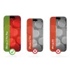 Displex Privātuma stikla aizsargs (10H) Apple iPhone 17 Pro Max, ar Eco montāžas rāmi, privātuma filtrs