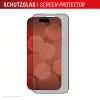 Displex Privātuma stikla aizsargs (10H) Apple iPhone 17 Pro Max, ar Eco montāžas rāmi, privātuma filtrs