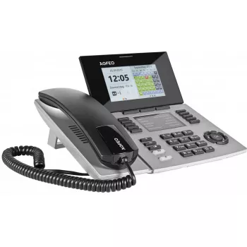 IP telefons AGFEO ST 56 Sudraba LCD