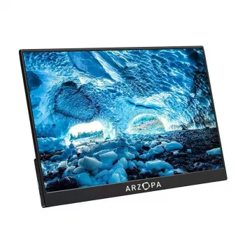 Pārnēsājamais monitors Arzopa A1 GAMUT 15.6 inch IPS LCD 1920x1080, energoefektivitātes klase A