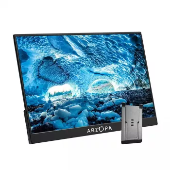 Pārnēsājamais monitors Arzopa A1 GAMUT 15.6 inch IPS LCD 1920x1080, energoefektivitātes klase A