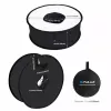 Softbox difuzors Puluz PU5145 45 cm apaļš salokāms viegls fotogrāfijas apgaismojumam
