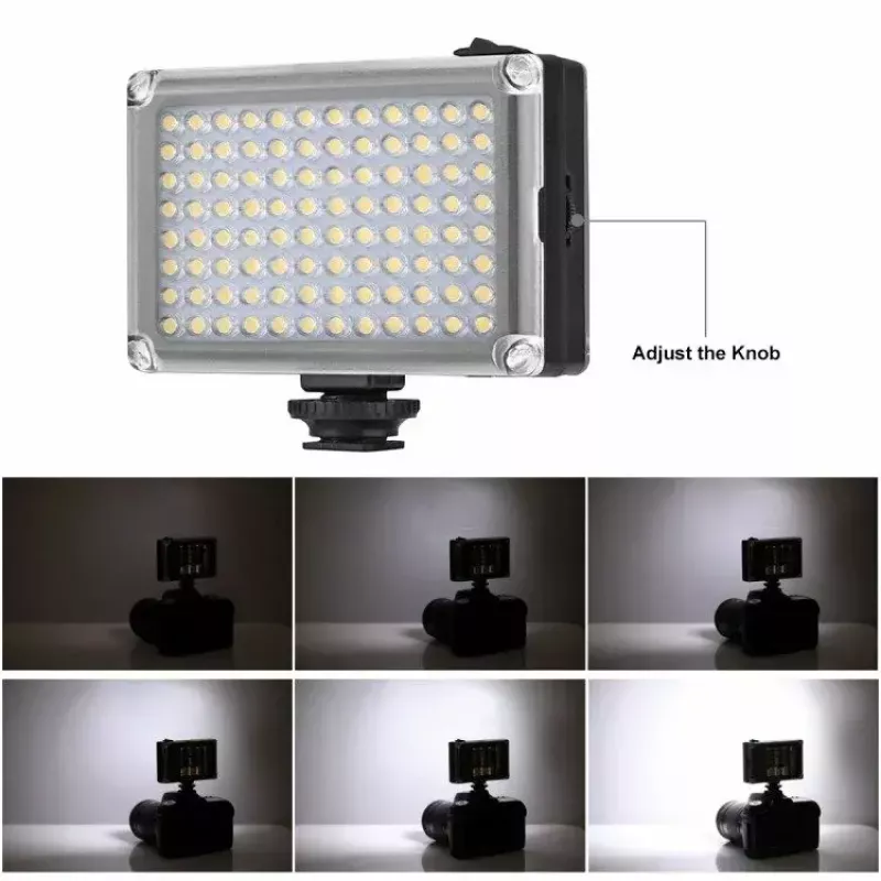 Puluz PU4096 LED video/foto lampa, 860 lm