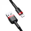 Lightning kabelis Baseus CALKLF-A19 0.5m Melns