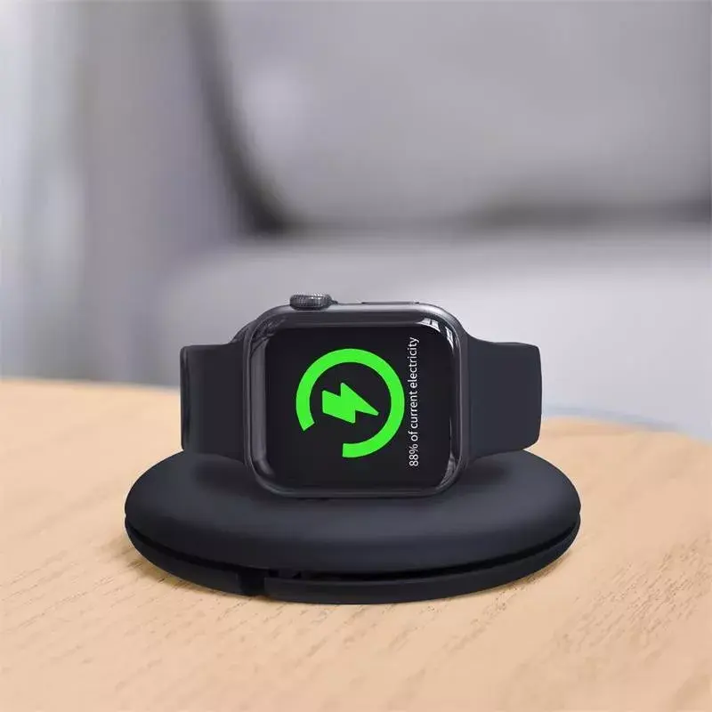 Baseus Organizētājs Apple Watch Lādētājam ACSLH-01 — melns, statīvs magnētiskajam uzlādes diskam