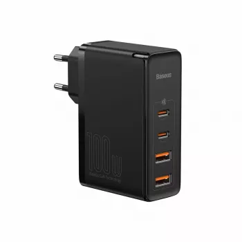 Lādētājs Baseus GaN2 4 Portu Ātrais Lādētājs 100W