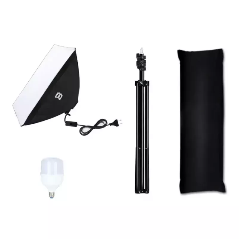 Softbox Puluz PU5070EU ar LED spuldzi un statīvu