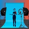 Softbox Puluz PU5070EU ar LED spuldzi un statīvu