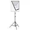 Softbox Puluz PU5070EU ar LED spuldzi un statīvu
