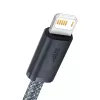 Baseus Dynamic 2m Pelēks Lightning uz USB A kabelis