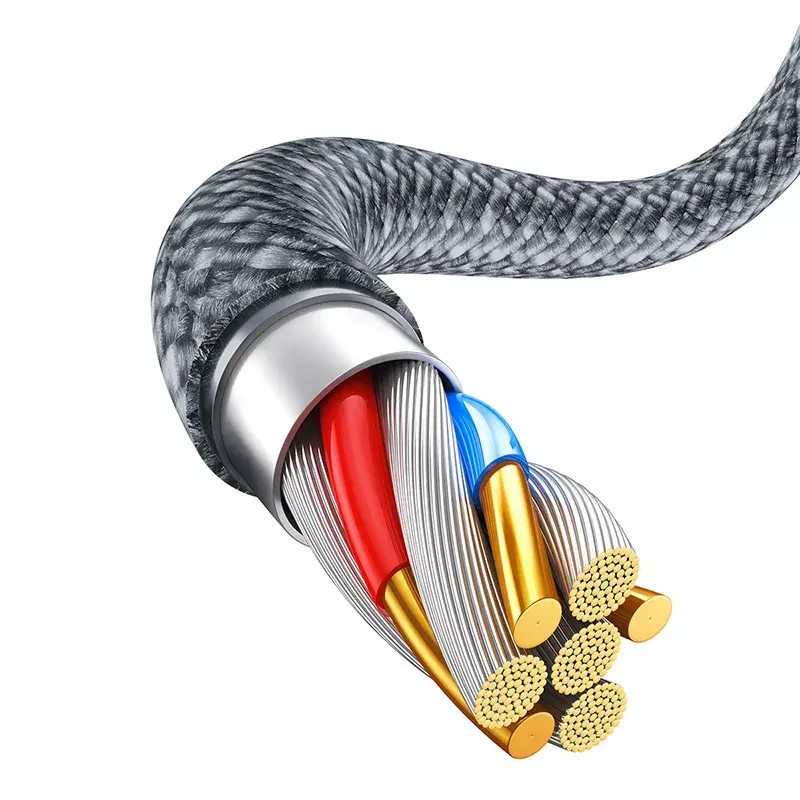 Baseus Dynamic 2m Pelēks Lightning uz USB A kabelis